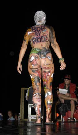 Body Painting 2005 photo - Duval Street, Key West